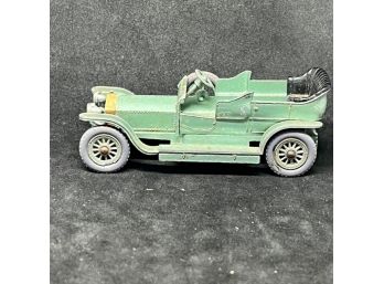 Vintage Green 1907 Rolls Royce Silver Ghost, Models Of Yesteryear Collectible Car, Made In England (M293)