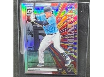 2020 OPTIC STAINED GLASS EVAN WHITE RC PRIZM!!
