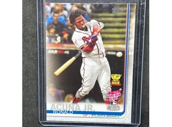 2019 TOPPS UPDATE RONALD ACUNA JR ROOKIE CUP