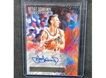 2018-19 COURT KINGS DETLEF SCHREMPF AUTO ONLY 149 MADE!!