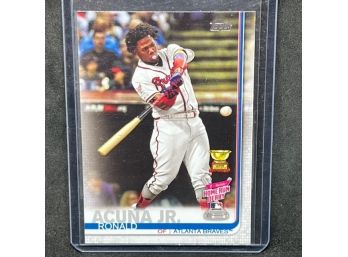 2019 TOPPS UPDATE RONALD ACUNA JR ROOKIE CUP