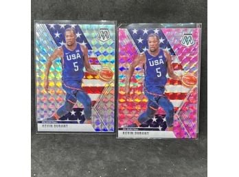 2019-20 MOSAIC KEVIN DURANT SILVER AND PINK PRIZMS!!