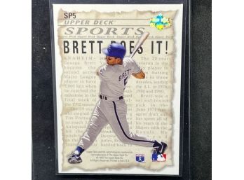 UPPER DECK GEORGE BRETT AND ROBIN YOUNT CARDS