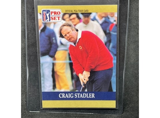 1990 PRO SET PGA TOUR CRAIG STADLER THE WALRUS