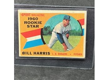 1960 TOPPS BILL HARRIS RC
