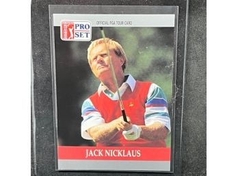 1990 PRO SET PGA TOUR JACK NICKLAUS!!! THE GOLDEN BEAR
