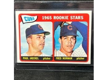 1965 TOPPS PAUL JAECKEL/FRED NORMAN RC