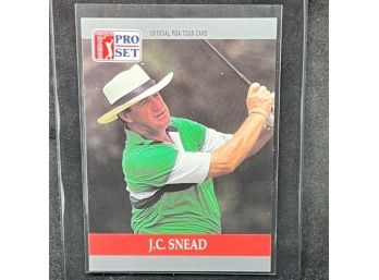 1990 PRO SET PGA TOUR J.C. SNEAD