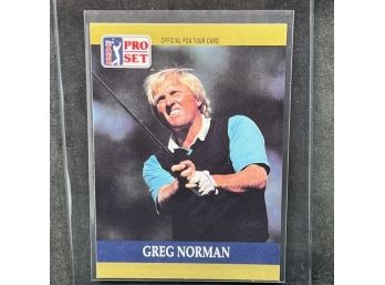 1990 PRO SET PGA TOUR GREG NORMAN