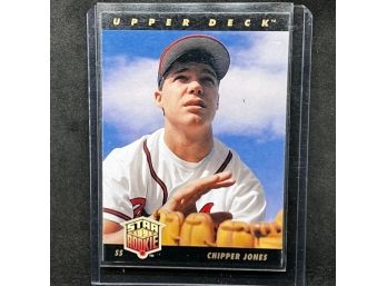 1993 UPPER DECK CHIPPER JONES RC!