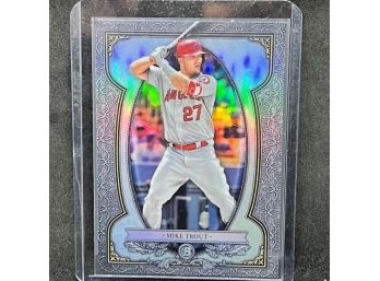 2019 BOWMAN STERLING MIKE TROUT REFRACTOR!