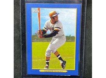 2020 TOPPS BLUE PARALLEL ROBERTO CLEMENTE SHORT PRINT ONLY 50 MADE!