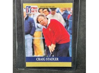 1990 PRO SET PGA TOUR CRAIG STADLER THE WALRUS