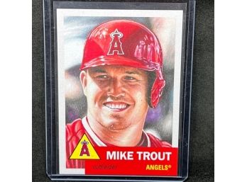 2019 TOPPS LIVING SET MIKE TROUT! 1953 REMAKE