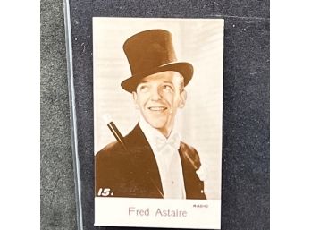 Fred Astaire 1935 Bridgewater Cookies 4th Series Film Star Card #15 !!!!