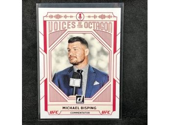 2022 DONRUSS VOICES OF THE OCTAGON MICHAEL BISPING