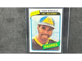 1980 TOPPS DAVE WINFIELD