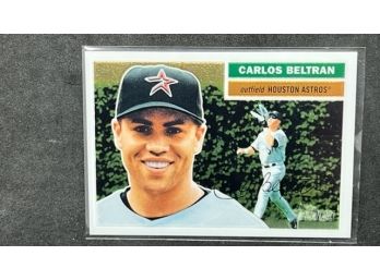 2005 TOPPS HERITAGE CHROME CARLOS BELTRAN ONLY 1956 MADE