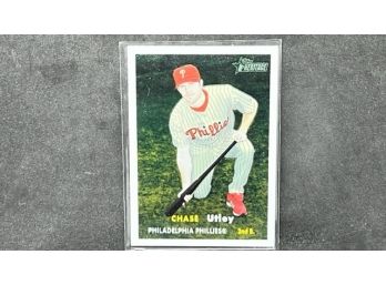 2006 TOPPS HERITAGE CHASE UTLEY ONLY 1957 MADE