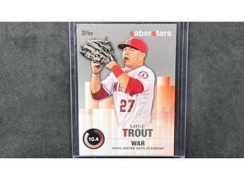 2014 TOPPS SABERSTARS MIKE TROUT