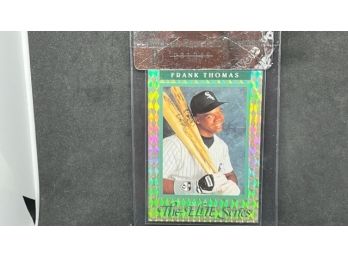 1991 Leaf Donruss The Elite Series FRANK THOMAS ONLY10K MADE REFRACTOR