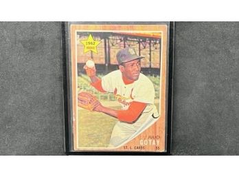 1962 TOPPS JULIO GOTAY ROOKIE