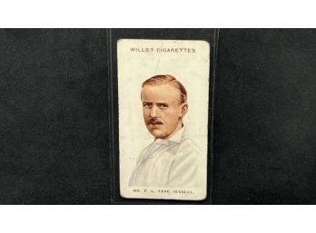 1908 Wills Cricketers Tobacco Frederick Fane #41
