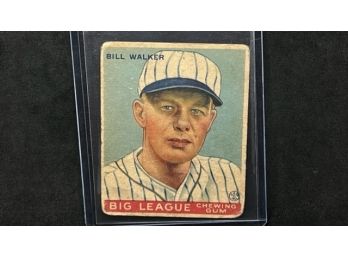 1933 GOUDEY BILL WALKER