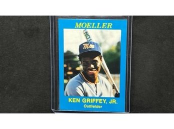 1987 Ken Griffey Jr. Moeller High School AAMER Sports Promo Pre Rookie