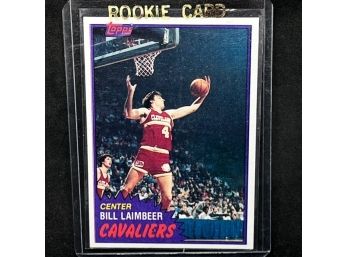 1981 TOPPS BILL LAIMBEER RC