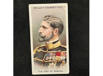 1917 Wills Allied Army Leaders Tobacco HM KING OF RUMANIA