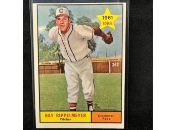 1961 TOPPS RAY RIPPLEMEYER ROOKIE STAR