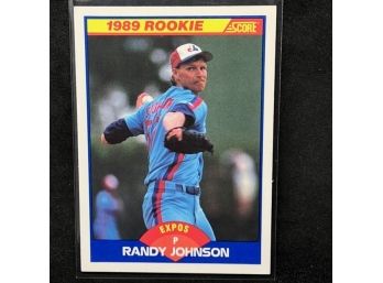 1989 SCORE RANDY JOHNSON RC