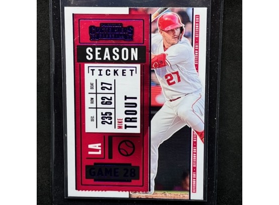 2020 CONTENDERS MIKE TROUT PARALLEL