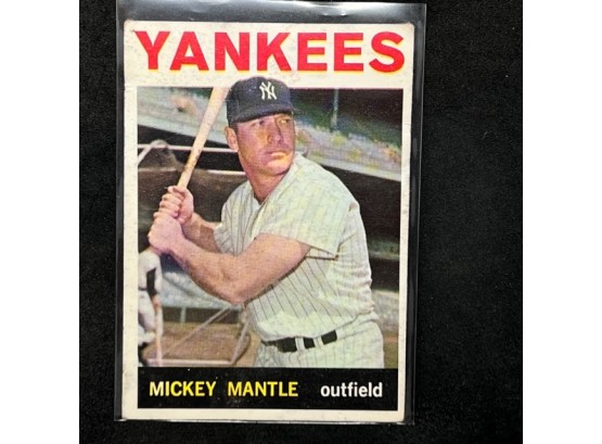 1964 TOPPS MICKEY MANTLE
