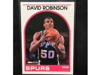 1989 NBA HOOPS DAVID ROBNSON RC