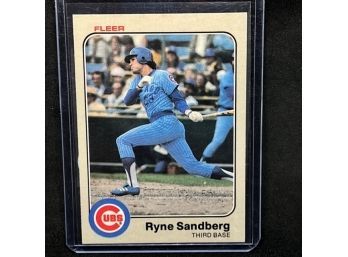 1983 FLEER RYNE SANDBERG RC