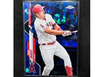 2020 TOPPS SAPPHIRE MIKE TROUT!