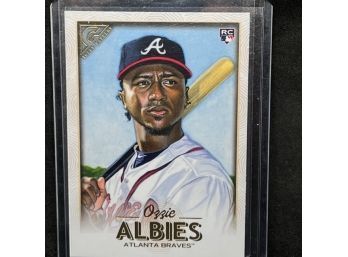 2018 TOPPS GALLERY OZZIE ALBIES RC