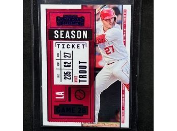2020 CONTENDERS MIKE TROUT PARALLEL