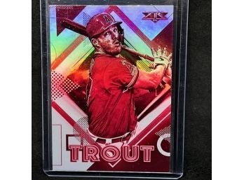 2020 TOPPS FIRE MIKE TROUT RED FOIL