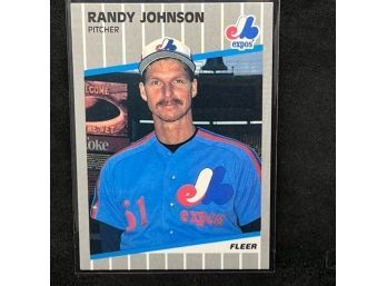 1989 FLEER RANDY JOHNSON RC