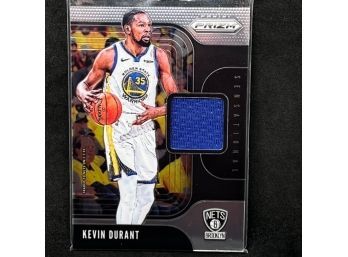 2019-20 PRIZM KEVIN DURANT GAME-WORN RELIC!