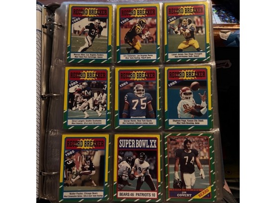 1986 TOPPS NEAR-COMPLETE SET MISSING 1 CARD