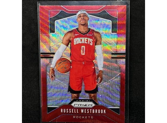 2019-20 PRIZM RUSSELL WESTBROOK RED PRIZM