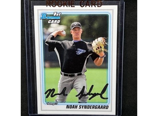 2011 BOWMAN NOAH SYNDERCAARD 1ST CARD RC