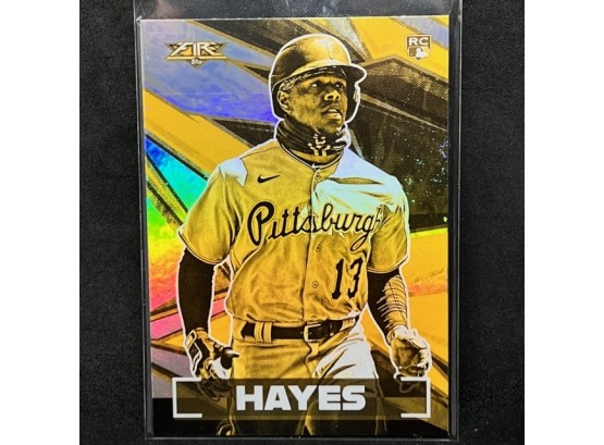 2021 TOPPS FIRE KEBRYAN HAYES GOLD