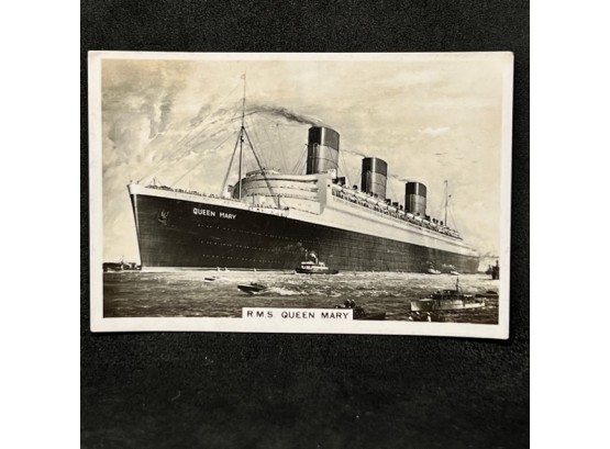 1938 Senior Service The SIGHTS Of Britain Tobacco RMS QUEEN MARY