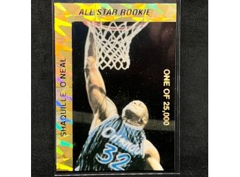 1992 SHAQ RC PROMO CARD