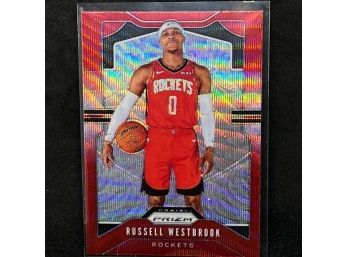2019-20 PRIZM RUSSELL WESTBROOK RED PRIZM